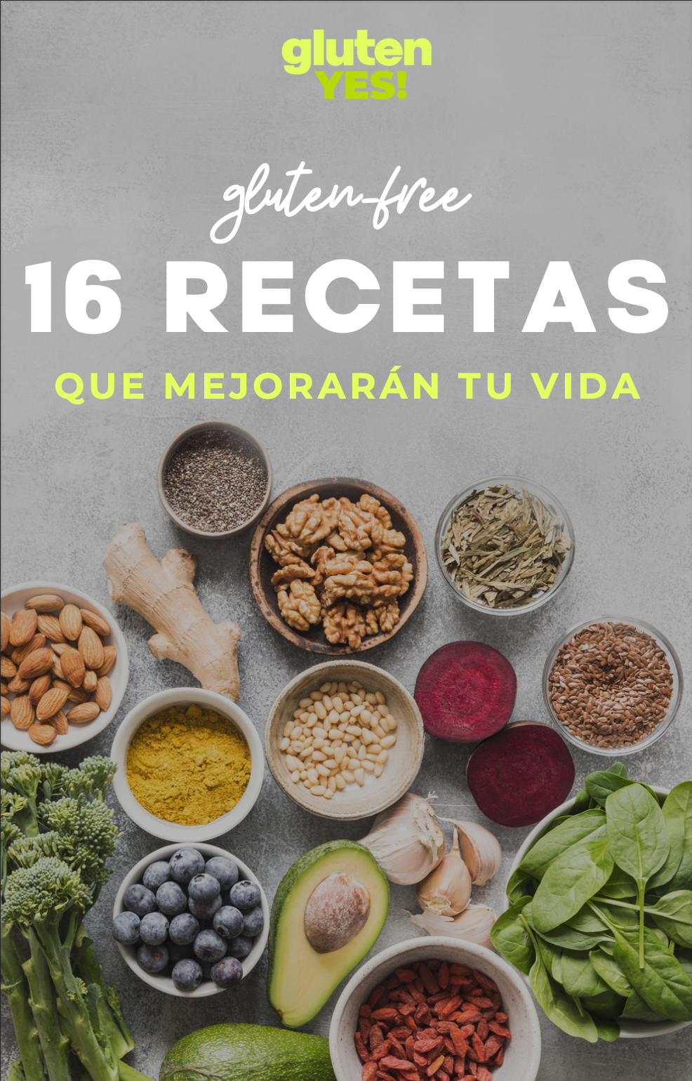 E-book de recetas sin gluten que mejorarán tu vida